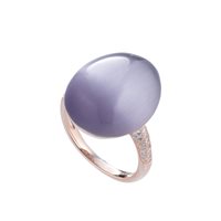 Anneau Tsars Collection Femme Olga in Argent Occhi di gatto R1149-V-16 - R1149-V-16